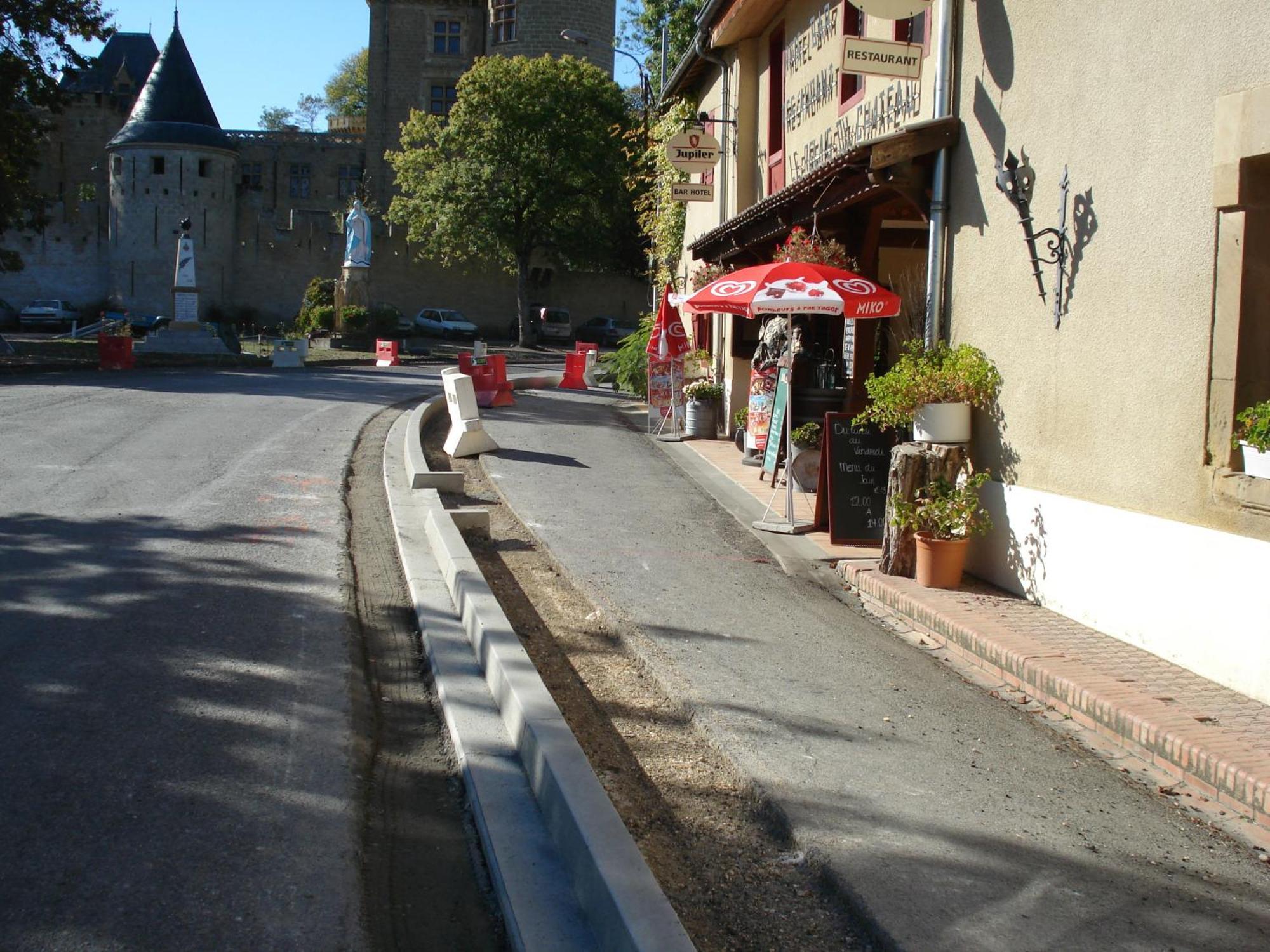 Hotel Relais Du Chateau Saint-Blancard Exterior foto